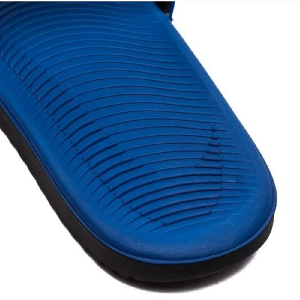 Nike Kawa Slide Sandals - Game Royal/White/Black Size 7